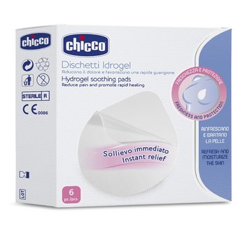 Chicco, Hydrożelowy kompres na brodawki, 6 szt. - Chicco