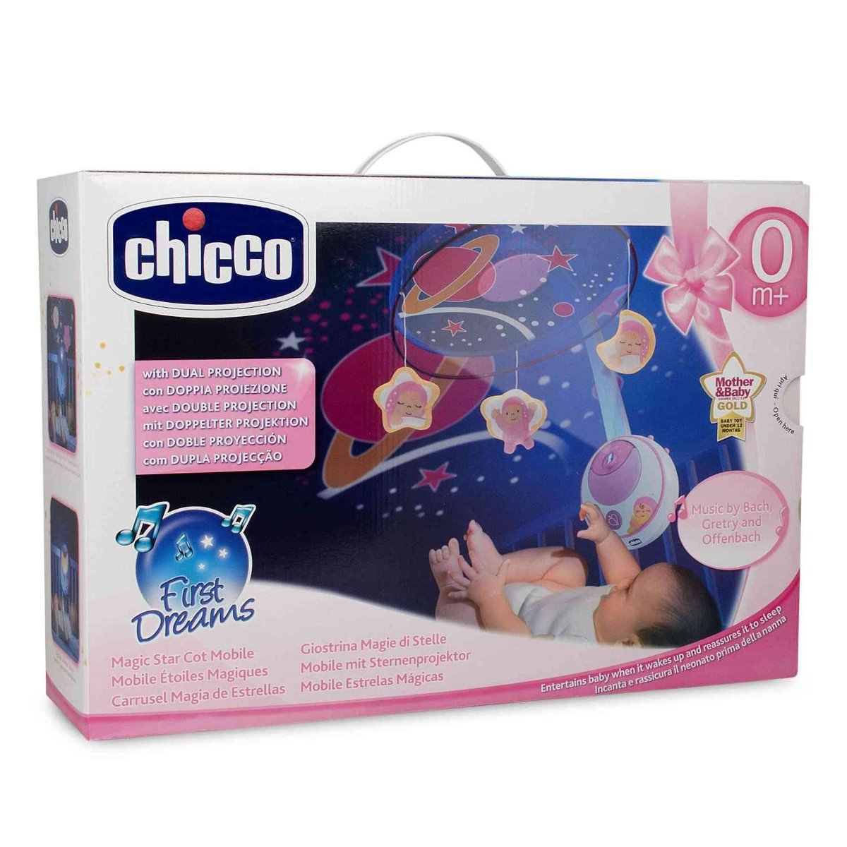 Chicco CHICCO KARUZELA MAGIC STARS RÓŻOWA 242910