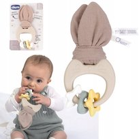 CHICCO MIĘKKI GRYZAK DO ZĄBKOWANIA ŁAGODZĄCY BÓL DZIĄSEŁ 0M+ KRÓLICZEK