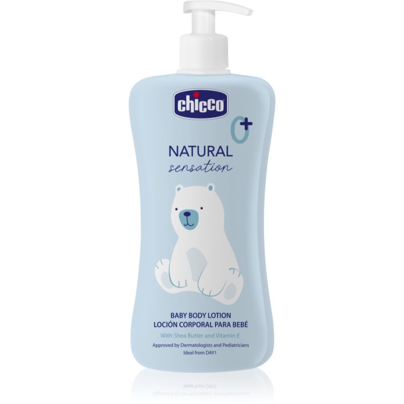 Chicco Chicco Natural Sensation Baby Mleczko Do Ciała Dla Dzieci Od Urodzenia 0+ 500 Ml