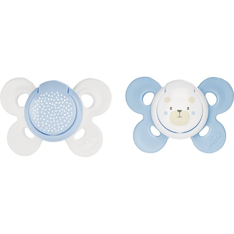 Inny producent Inny Producent Chicco Physio Comfort 0-6M Smoczek Boy-Bear/Dots 2 Szt.