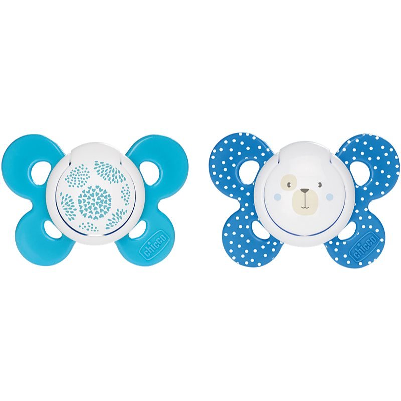 Inny producent Chicco Physio Comfort 6-16m smoczek Boy-Dots/Bear 2 szt.