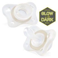Chicco, Physioforma Mini Soft, Smoczek uspokajający, silikonowy, 2-6m, Lumi, 2 szt.