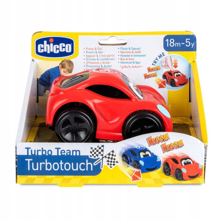 Chicco Chicco samochód turbo touch czerwony 77691