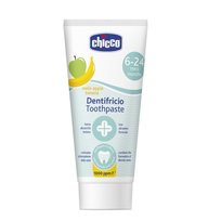 Chicco Toothpaste pasta do zębów z fluorem 1000ppm o smaku jabłkowo-bananowym 6-24m 50ml