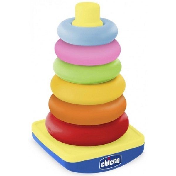 Фото - Розвивальна іграшка Chicco , zabawka edukacyjna Pastelowa wieża 