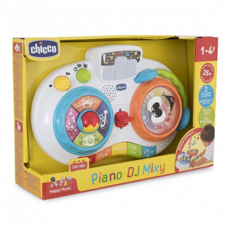 Chicco, zabawka interaktywna Pianino DJ Mixi