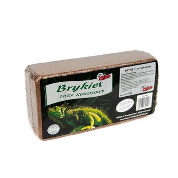 Chico Terra PODŁOŻE do terrarium BRYKIET TORF kokosowy 650g - Chico