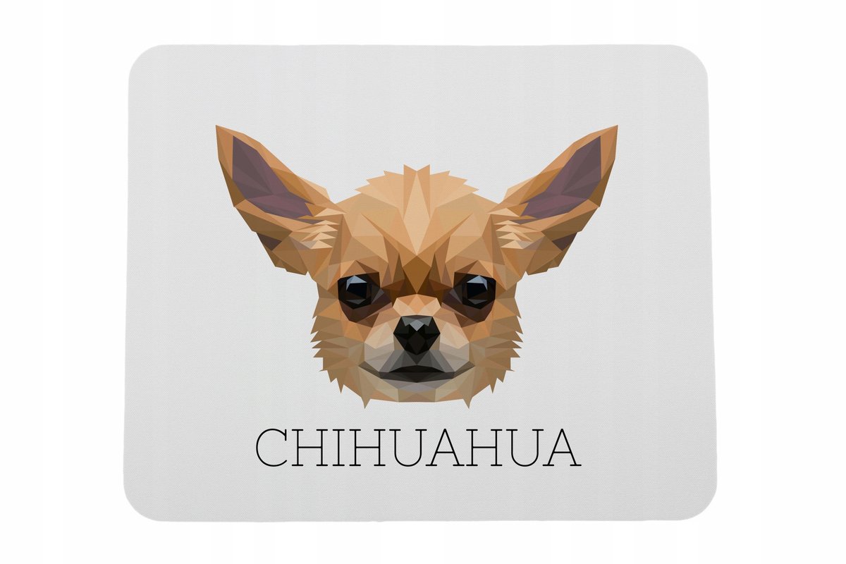 Фото - Килимок для мишки Chihuahua geometryczny Podkładka pod mysz myszkę