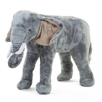 CHILDHOME Stojąca zabawka słoń, 77x33x55 cm, szary - Childhome