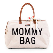 Childhome, Torba Mommy Bag Teddy Bear, biały Childhome