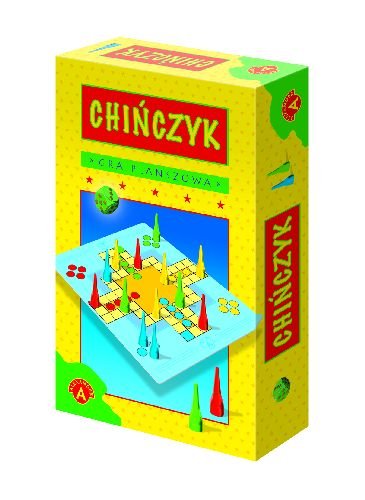 Фото - Настільна гра Alexander Chińczyk mini, gra logiczna, , wersja podróżna 
