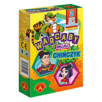 Chińczyk/Warcaby Mini Alexander Gra Rodzinna Edukacyjna Tradycyjna Planszow