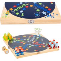Chińczyk wersja kosmiczna, small foot, gra planszowa