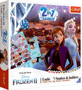 Chinczyk Węże I Drabiny Frozen 2, gra planszowa, Trefl - Trefl