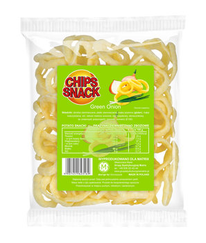 Chips Snack - zielona cebulka 60g/Grupa Dystrybucyjna Matrix