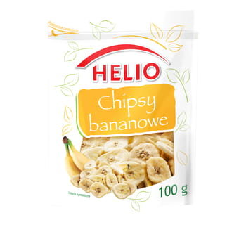 Chipsy bananowe 100 g HELIO - Helio