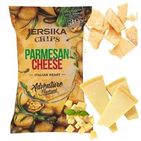 Chipsy Jersika Ser Parmezan Pyszne super Chrupiące Chipsy Ziemniaczane 90g