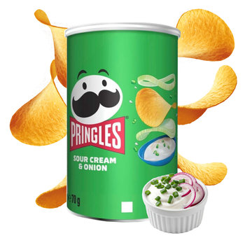 Chipsy ziemniaczane cebulka ze śmietaną Pringles Sour Cream & Onion 70g - Pringles
