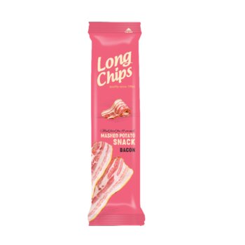 Chipsy Ziemniaczane O Smaku Bekonu Long Chips, 75 G