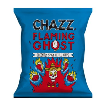 CHIPSY ziemniaczane o smaku GHOST PEPPER 50g - CHAZZ