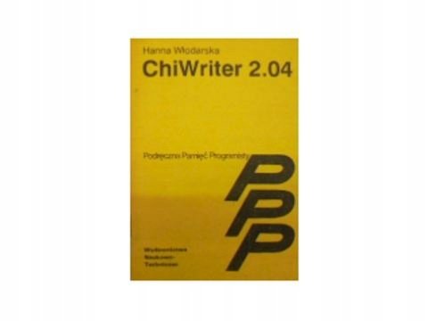 ChiWriter 2.04 Poręczna pamięć programisty -- wyd. kieszonkowe ...