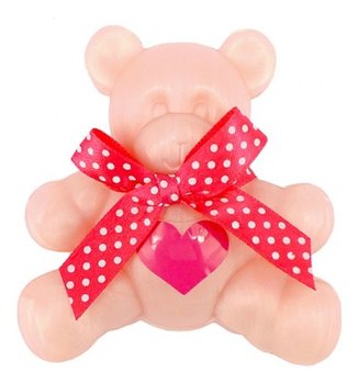 Chlapu Chlap, mydełko glicerynowe Miś Pysio, 100 g - Chlapu Chlap