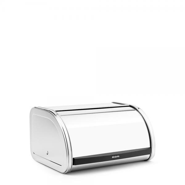 Chlebak BRABANTIA, srebrny, 17,3x26,8x31,8 cm