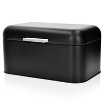 Chlebak Metalowy Czarny Nowoczesny 30X18X16 Cm Daglig DUKA DUKA