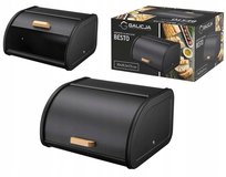 Chlebak Pojemnik Na Pieczywo Z Pokrywą Besto Czarny Galicja