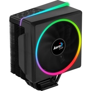Chłodnica procesora Aerocool Cylon 4 ARGB, 1 x wentylator 120 mm PWM, ASUS Aura Sync, Mystic Light Sync, Gigabyte RGB Fusion, kompatybilna z platforma - Aerocool