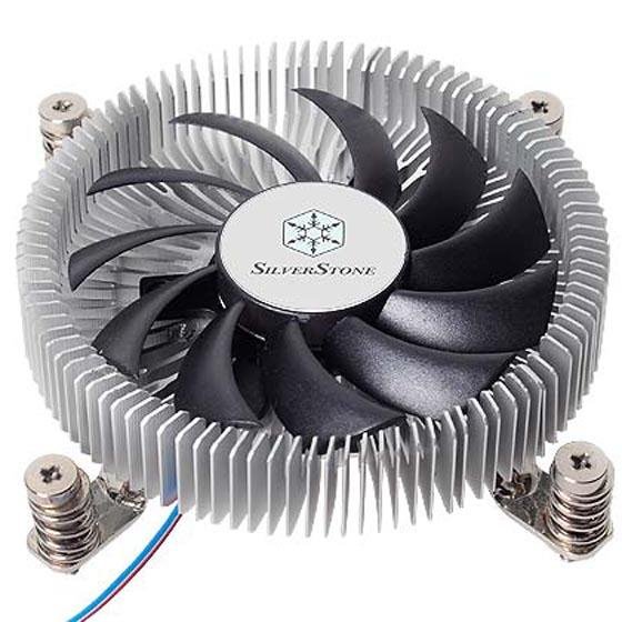 SilverStone Nitrogon NT09-115X – Ventilateur CPU Ultra-Plat 45 Mm, 92 Mm PWM Silencieux, Compatible Intel LGA 115x