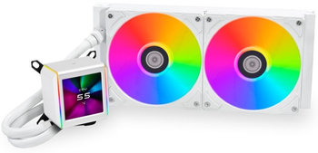 Chłodzenie wodne Lian Li GALAHAD II LCD 280 White ARGB - Lian Li