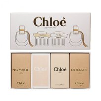 Chloe Les Parfums zestaw Nomade woda toaletowa 5ml + Rose Tangerine woda toaletowa 5ml + Chloe woda perfumowana 5ml + Nomade woda perfumowana 5ml