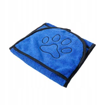Chłonny RĘCZNIK dla psa kąpielowy mikrofibra 65x23 - Reddy ZOO