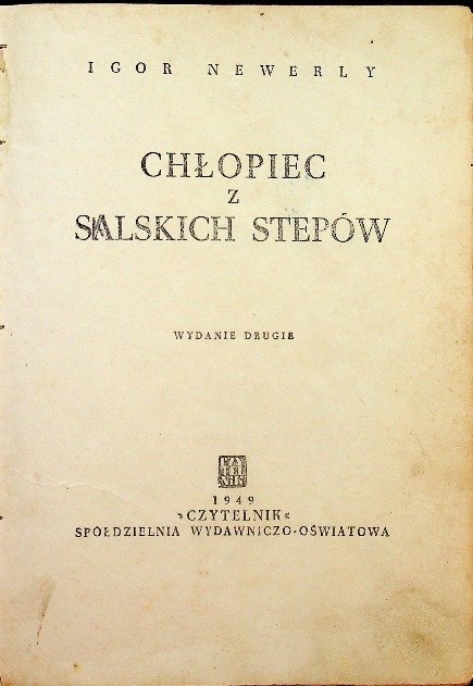 Chłopiec z Salskich stepów 1949r. - W opisie | Książka w Empik