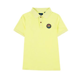 Chłopięca bluzka z krótkim rękawem, żółty, rozmiar 140 - Tom Tailor