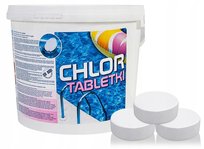 Chlor Tabletki Chlorowe Chemia do Basenu GAMIX 3kg