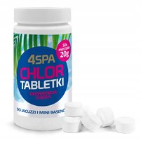 Chlor Tabletki do Basenu basenu z hydromasażem Spa GAMIX 20g 1kg