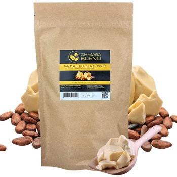 Chmara Blend, Masło Kakaowe Surowe Nierafinowane Zapach, 100g - chmara blend