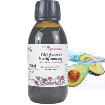 Chmara Blend, Olej  Avocado (Awokado) Zielony Nierafinowany  Cera Dojrzała i Sucha, 150ml - Inna marka