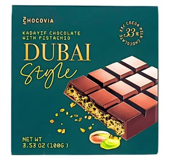 Chocovia Czekolada Dubajska 100g - Dubai Chocolate z Pistacjami - Inna marka