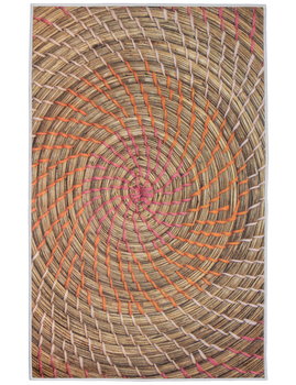 Chodnik Dywanik Podgumowany Uniwersalny 40X60Cm Plecionka Naturalny - MD