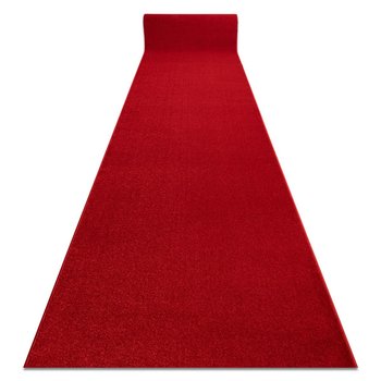 Chodnik KARMEL Gładki karmin / czerwony 140 cm, 140x570 cm - Dywany Łuszczów