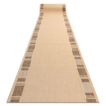 Chodnik SIZAL FLOORLUX wzór 20195 mais / coffee 80 cm, 80x230 cm - Dywany Łuszczów