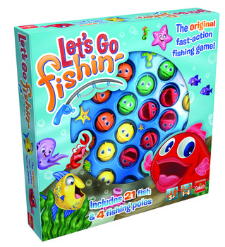 Chodźmy na rybki Lets Go Fishin Original, gra zręcznościowa, Goliath Games - Goliath Games