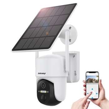 Choetech kamera WiFi z aplikacją sterującą Android/iOS + panel słoneczny 5W (ASC005) - Inny producent