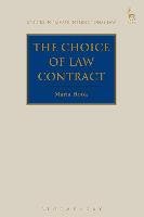 Choice of Law Contract Hook Maria