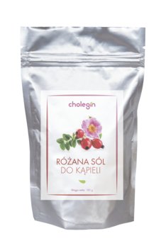 Cholegin, Różana Sól Do Kąpieli, 100% Składniki Naturalne, 180g - Cholegin