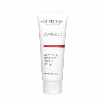 Christina, Comodex, Mattify&Protect Cream SPF 15, Matujący krem ochronny SPF 15, 75 ml - Christina